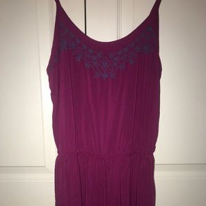 AREOPOSTLE PURPLE AND BLUE ROMPER